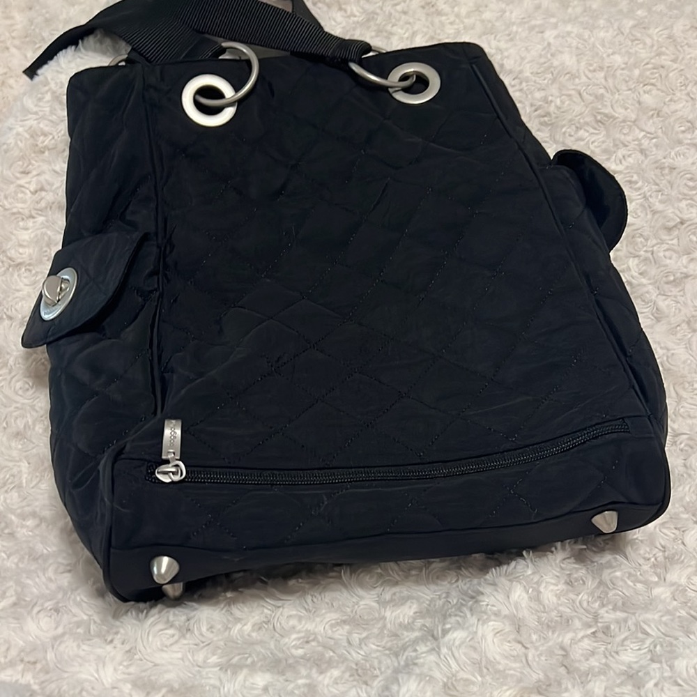 Baggallini Tote - Black silver hardware - Picture 5 of 5